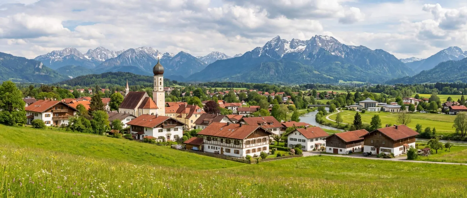 Bad Aibling Bavaria Germany near Munich