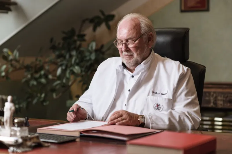 Dr. Friedrich Douwes M.D., founder of St. George Hospital Germany (1945–2022)